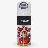 Hello Iron man Insulated Vacuum Stainless Steel Water Bottle